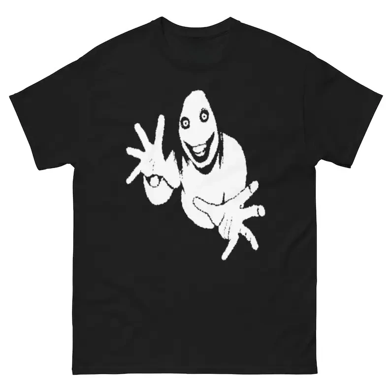 

Men's Vintage T Shirt Jeff The Killer Smile Dog Y2k Women Streetwear Cotton Oversized Tee Unisex Short Sleeve Horror Shirt Goth