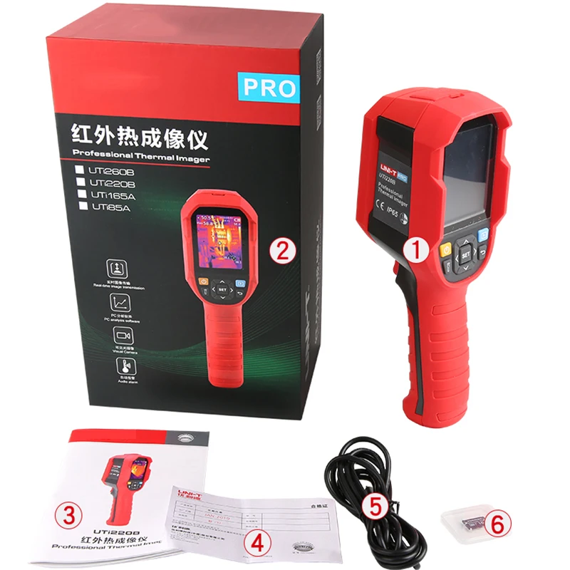 UTi85A termocamera a infrarossi termometro termometro riscaldamento a pavimento termocamera a infrarossi visione notturna