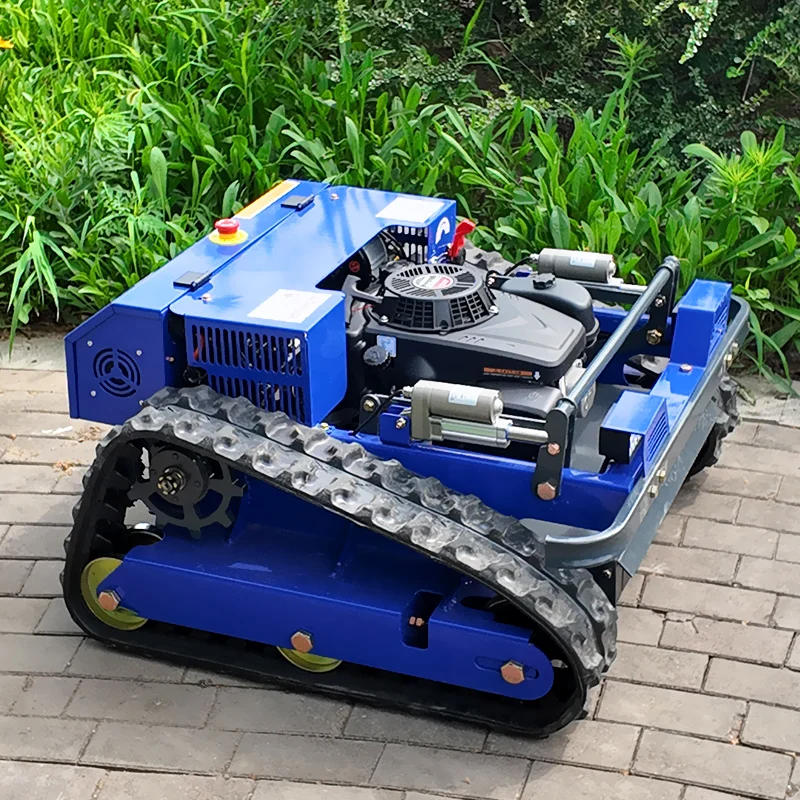

Customized wholesale direct sale of 500mm zero-turn small robot industrial remote-controlled lawn mower with tracks