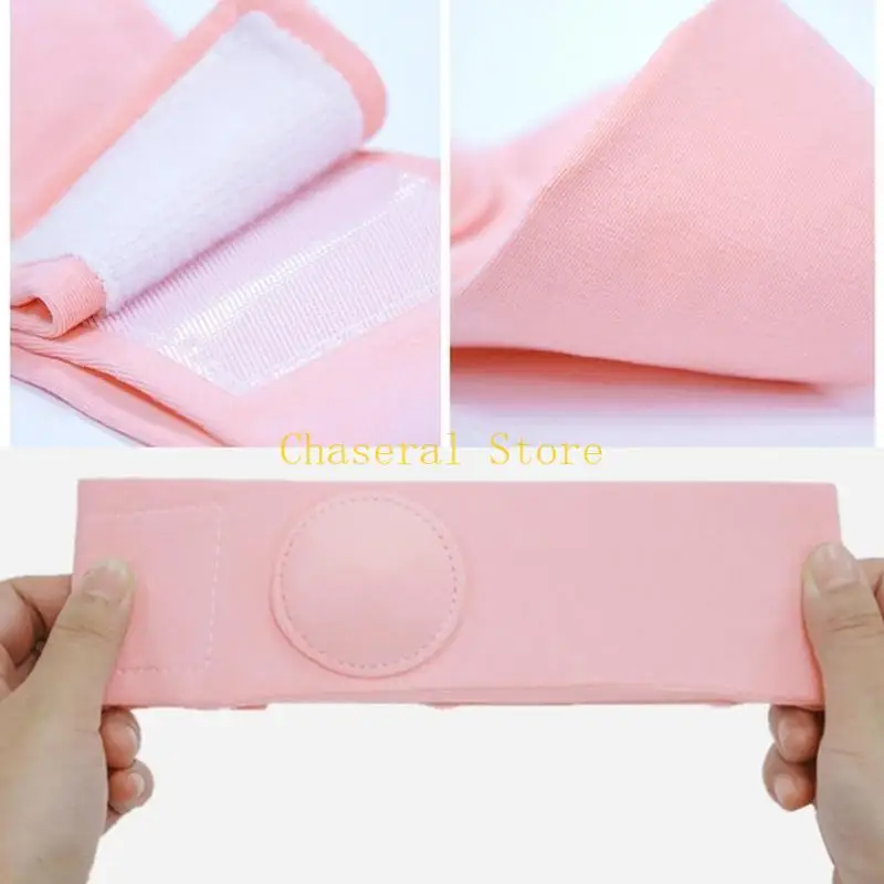 E7CE 2Pcs Breathable Umbilical Hernia Support Belt with Elastic Cotton Straps Gift
