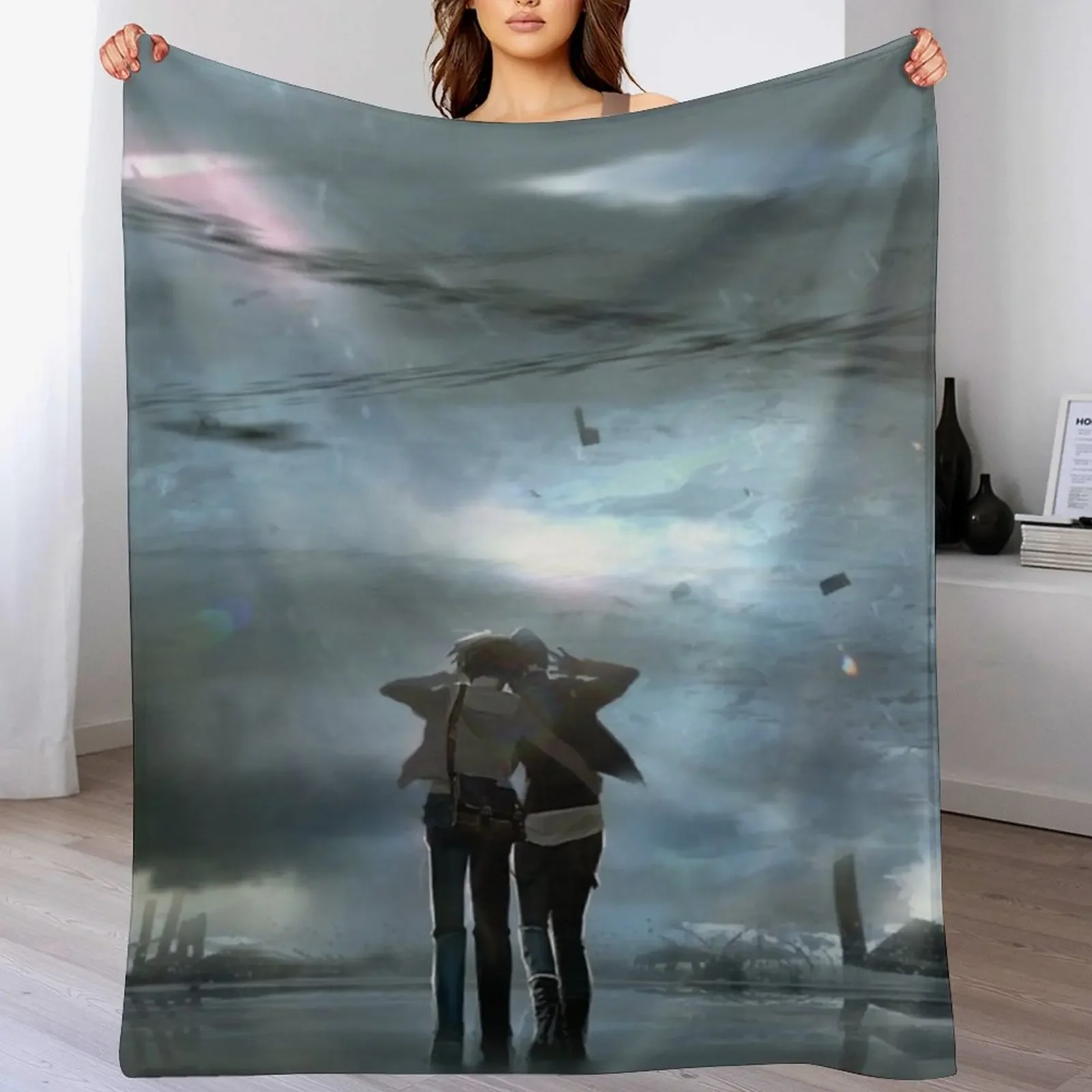 

Life is strange Throw Blanket bed plaid Hairy Blankets For Bed cosplay anime Blankets