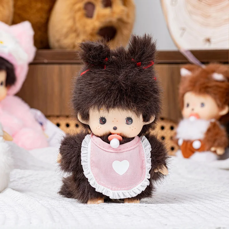 15cm Kawaii Mengqiqi Niedliche Anime-Plüschpuppe Süße Anime-Actionfigur Kawaii Schreibtisch-Dekoration Spielzeug Perfektes Überraschungsgeschenk für Fans