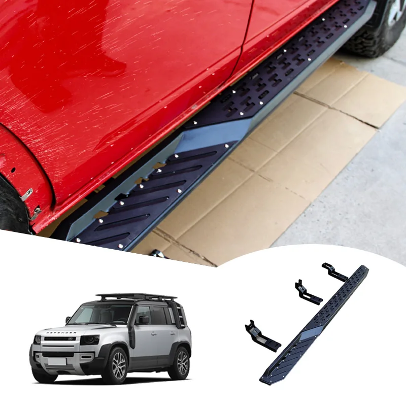 

Высококачественные алюминиевые подножки для задних дверей Ford Bronco 2021, 2022, 2023 годов выпуска