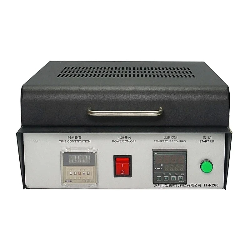 

HT-R60 BRebaleven Hot Plate Repair Rework Welding Machine with Heater Tools Heating Area 120X200MM 220V 110V