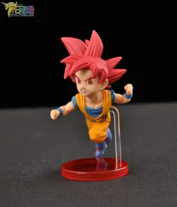 6pcs/1set Anime Dragon Ball Super Vol.5 Figura Banpresto Serie WCF Son Goku Mark Model Toy Aciton Figura 10cm 8 Mejores cifras de WCF de ventas - №8