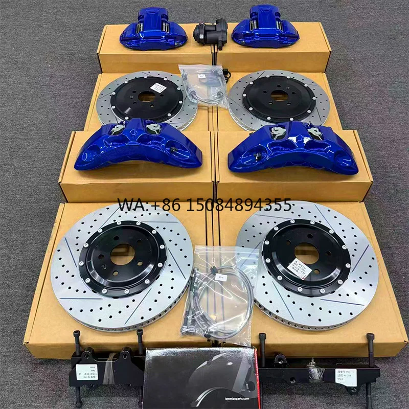 

Front Akebono 9N 6 Pot Rear EPB 4 Pot Brake Caliper Kit, High Performance Automotive Brake Refit And Upgrade Accessories