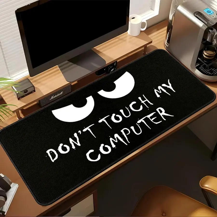 Black White Eyes Mouse Pad Desk accessories Keyboard Mouse Pad Game Console Pad Computer Laptop Pad office Pad Anti slip