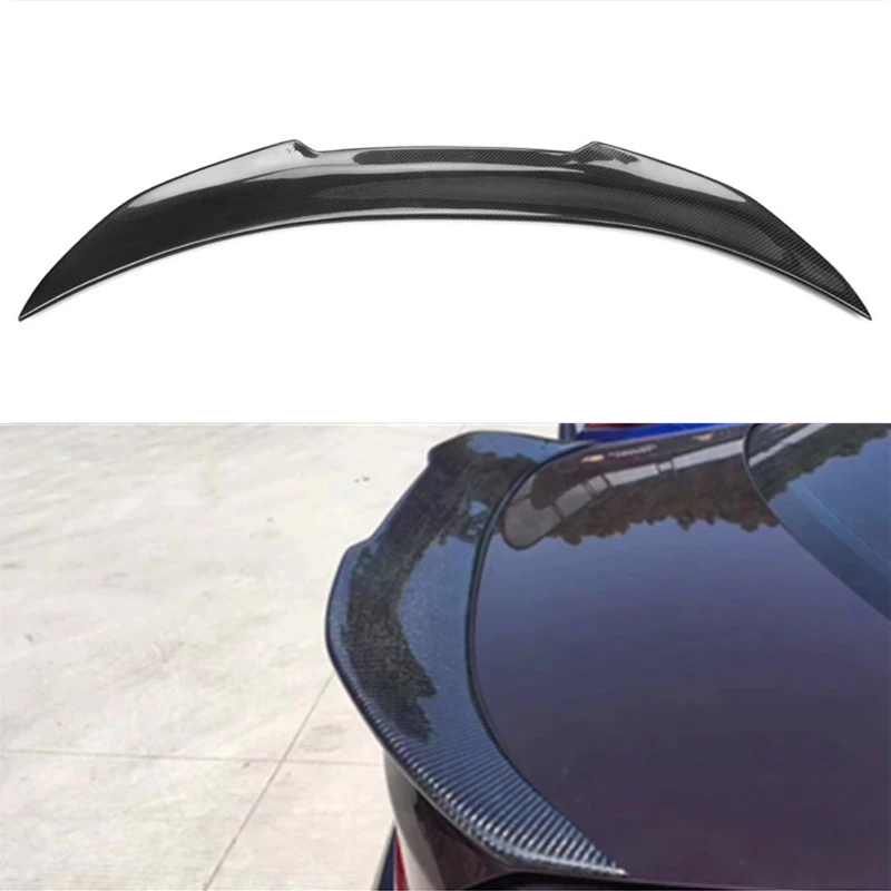 Rear Trunk Boot Spoiler Wings For BMW 6 Series F06  4 Door  PSM-Style Real Carbon Fiber Trunk Spoilers Lid 2012-2017 F06 Spoiler