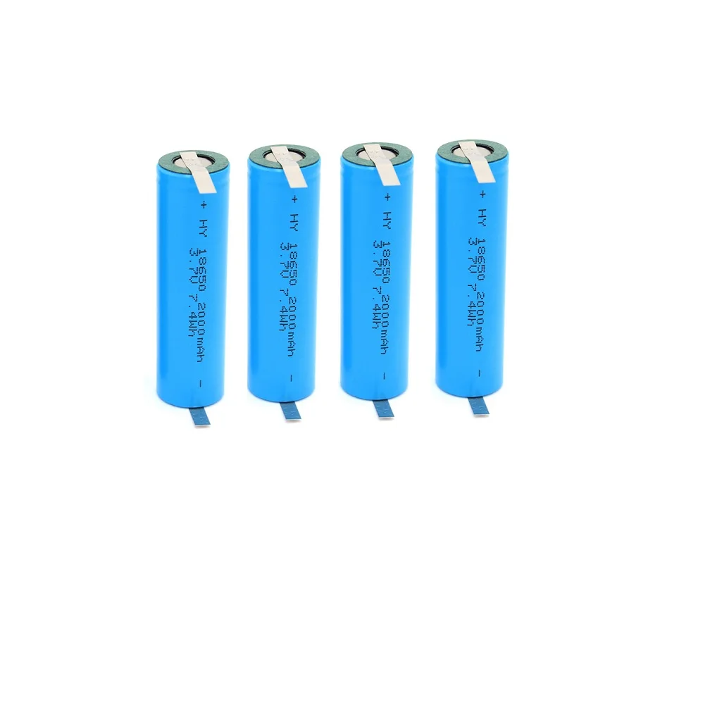 3.7V 18650 Lithium Rechargeable 18650 Battery 100% Original NCR18650B 3.7v 2000mah 18650 battery For Flashlight batteries