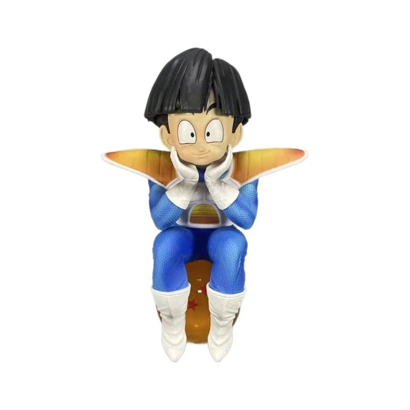 19Cm Dragon Ball Figurki Son Gohan Figurka Anime Złoty Wojownik Figurka Model Pvc Statuetka Kolekcja Lalek Ozdoba Zabawki Prezent