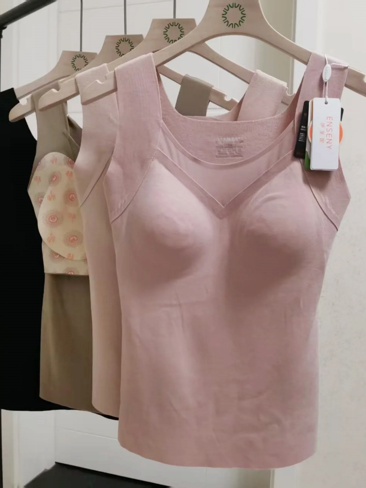 tagkita-queen-80110-warm-fleece-bralette-no-wear-skin-care-seamless-thermal-vest-for-women-soft-thickened-single-layer-neckline