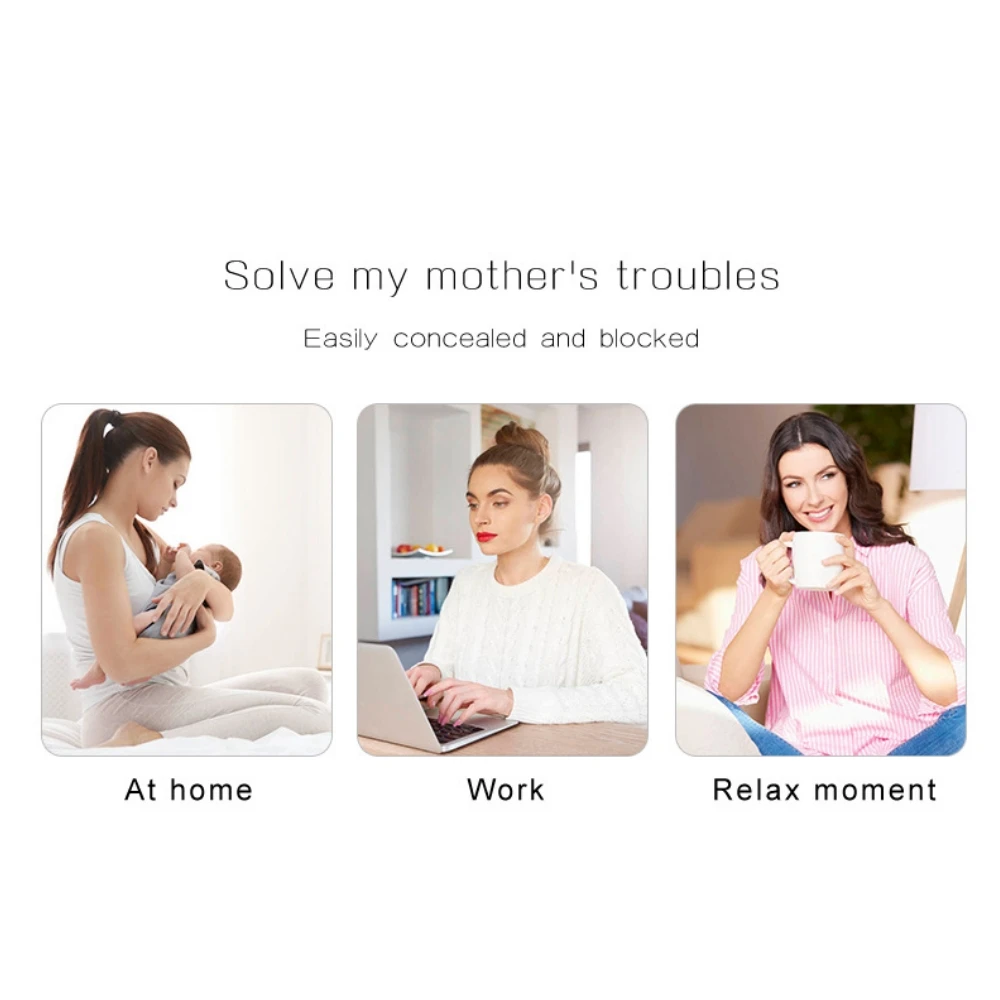 1/2PCS Electric Breast Pump Handsfree BPA Free Efficient Empty Breast USB Charge Powerful Suction Wearable Breastmilk Extractors