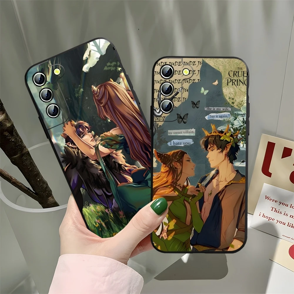 Coque de téléphone The Cruel Prince Jude et Cardan pour Samsung Galaxy S26 S23 S24 S25 S21 S22 S20 Ultra Fe Plus A16 A54 A55 A53