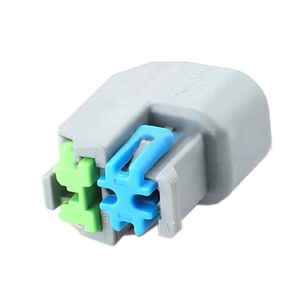 5/10/20/50/100sets 2pin V6 USCAR Auto Fuel Line Quick Injector Connector Plug Socket