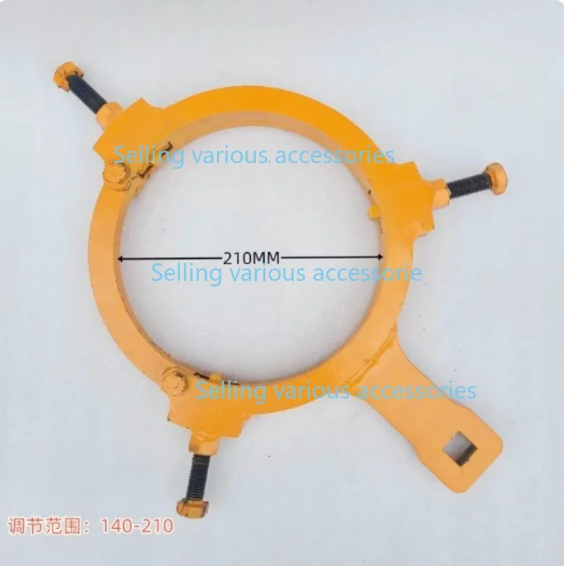 Excavator Replace Oil Cylinder Wrench Disassembly Oil Seal Tools Repair Hydraulic Oil Cylinder Disassembly Big Nut Wrench
