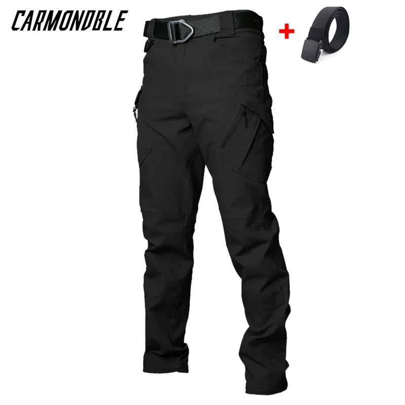 CARMONDBLE Men's Hiking Pants Camping Trousers Work Pants Outdoor Climbing Fishing Trousers Mountain Pants Men Trekking Trousers