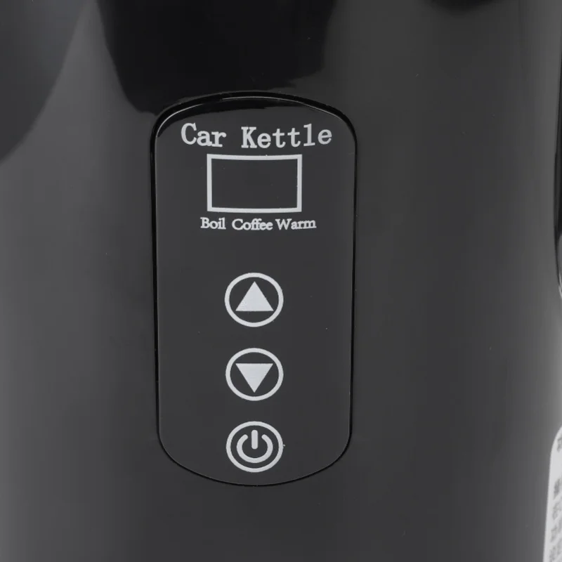 Car Electric Kettle 1300ml 304 Stainless Steel Portable Hot Water Boiler Electric Travel Kettle Heating Cup 12V-24V