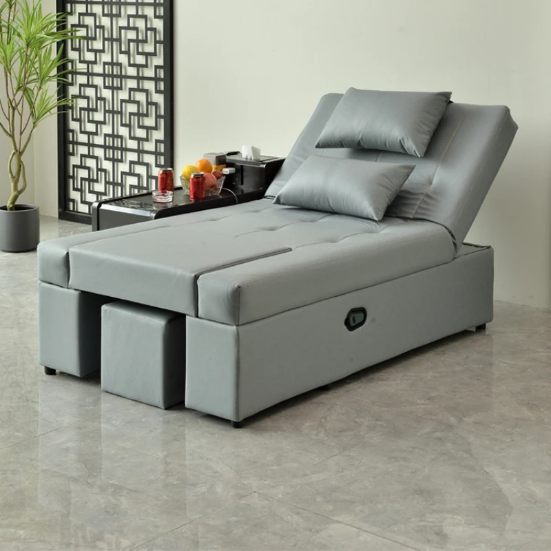 Foot Bath Sofa Pedicure Chairs Electric Bathroom Lobby Rest Massage One Bed Professional Salon Recliner Commercial Furniture