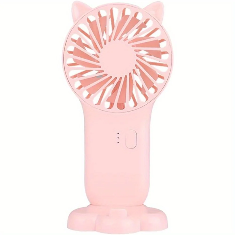 Handheld Mini Mini Portable Super Quiet Fan USB Charging Quiet Bedroom, Strong Wind, Removable Cleaning, 4 Hours Battery Life