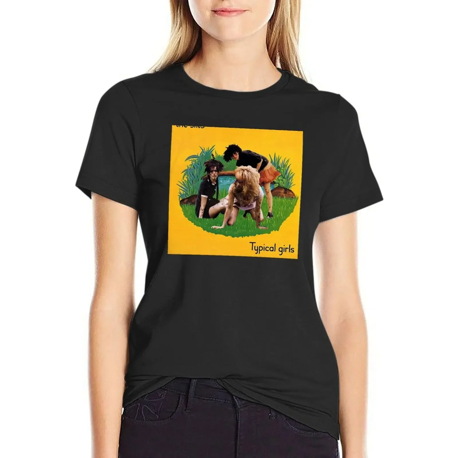 

typical girls T-Shirt Female clothing customs Short sleeve tee Womens graphic t shirts