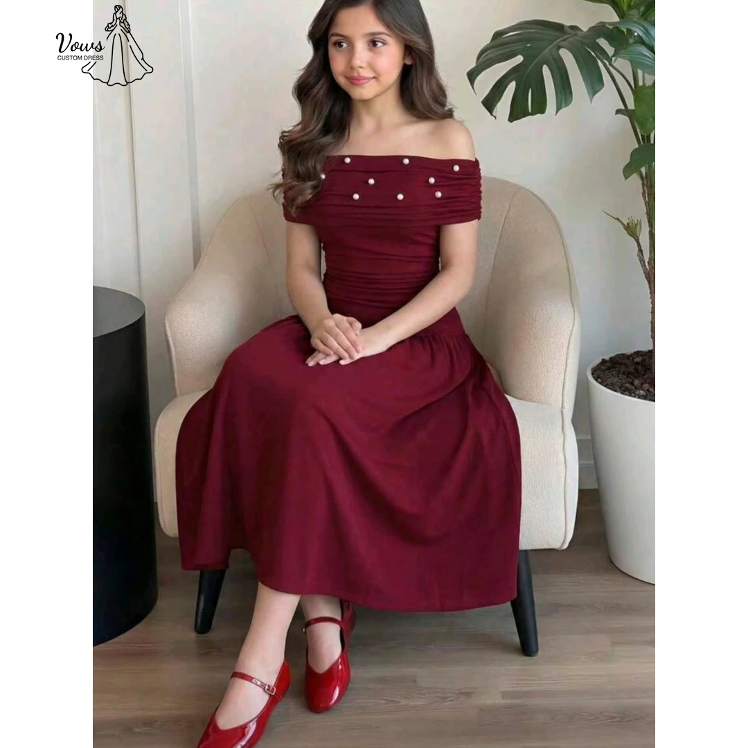 

Vows Line A Party Dress for Wedding Dresses 2025 Woman Custom Made Women Evening Dresses for Special Occasions Card Shoulder