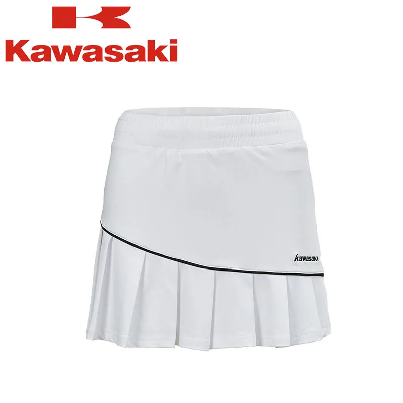 Kawasaki Badminton Skirt Women's Korean Casual Sports Skirt Running Pleated Skirts Quick-drying Tennis Golf Wear Brand Clothing