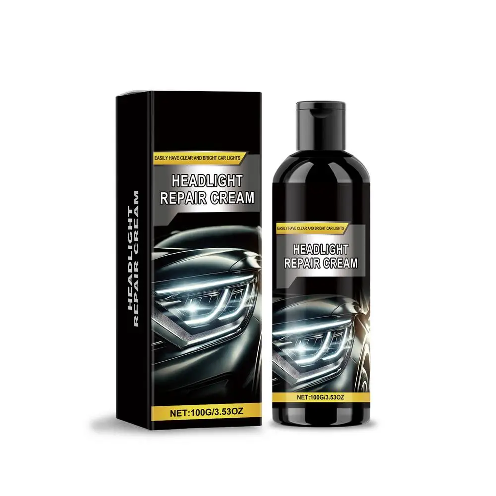 Auto Scheinwerfer Restaurierung Kit Chemische Aufheller Scheinwerfer Polierer Restaurator Polieren Paste Set Auto Scheinwerfer Wachs Schleifen