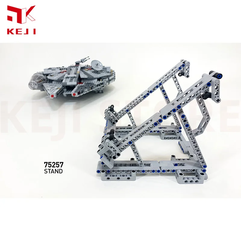 KEJI The Display Stand for Millennium Falcon 75257 75105 75192 MOC Building Blocks Bricks Star War Toys Accessories
