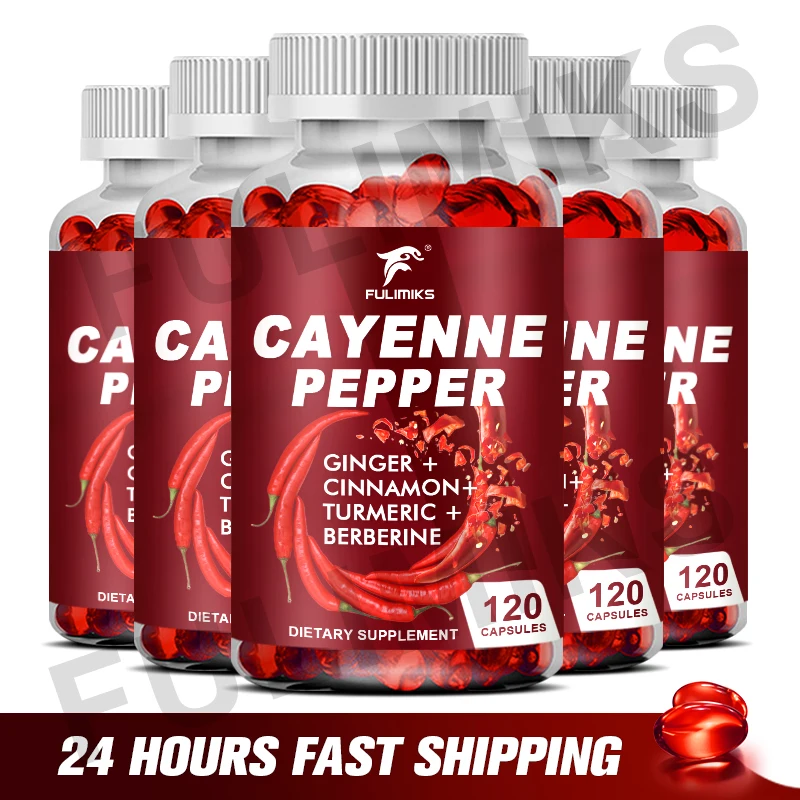 

Капсулы перца Cayenne — содержащие здорового баланса кишечных бактерий, способствуют пищеварение.