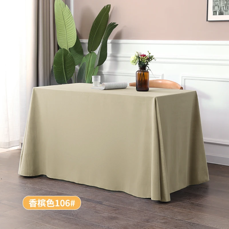 

0321 solid color conference tablecloth rectangular printed tablecloth tablecloth sign-in table velvet table