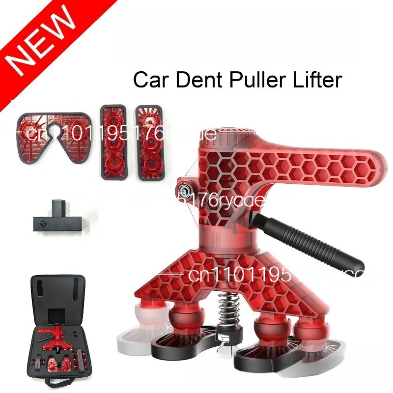 Flaw-free paint depression repair puller tool set