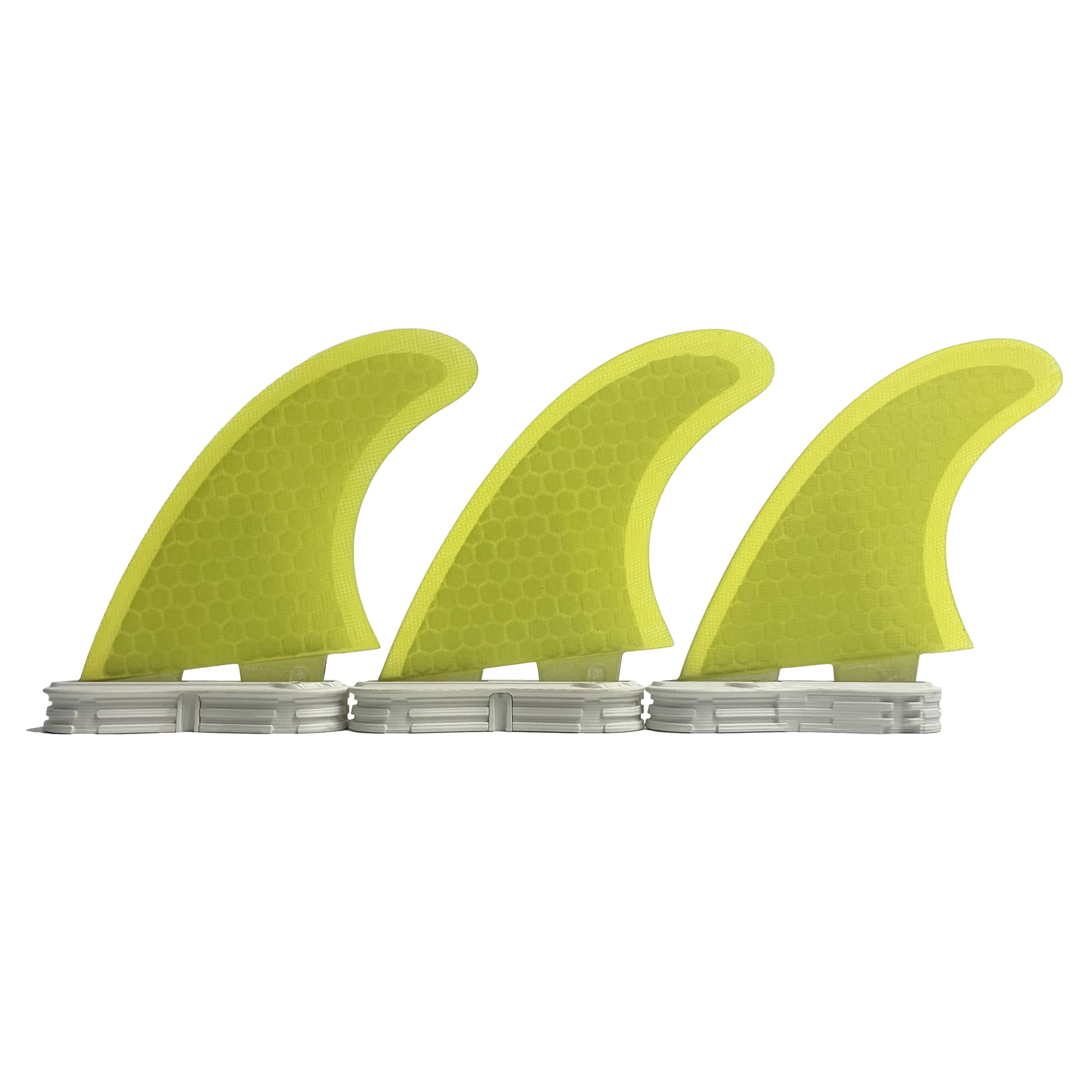 RISECE FCS 2 Quilhas Twin Tab II Surfboard Fins Glass Fiber Surf Fin Honeycomb Dual Tabs 2 Thruster Set G5 Tri Fin 3pcs