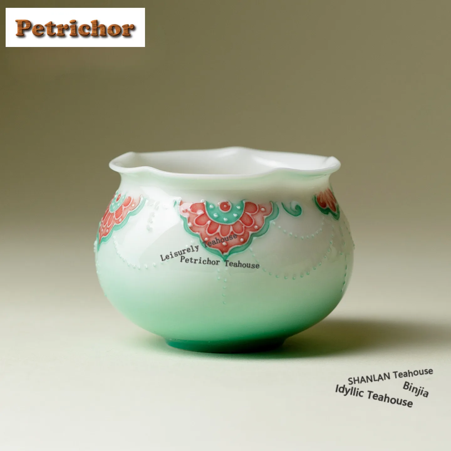 60ml Gradient Ramp Arita Porcelain Teacup Elegant Tea Bowl Sample Tea Cup Tea-tasting Smelling Cup Jianzhan Master Cups Cafes