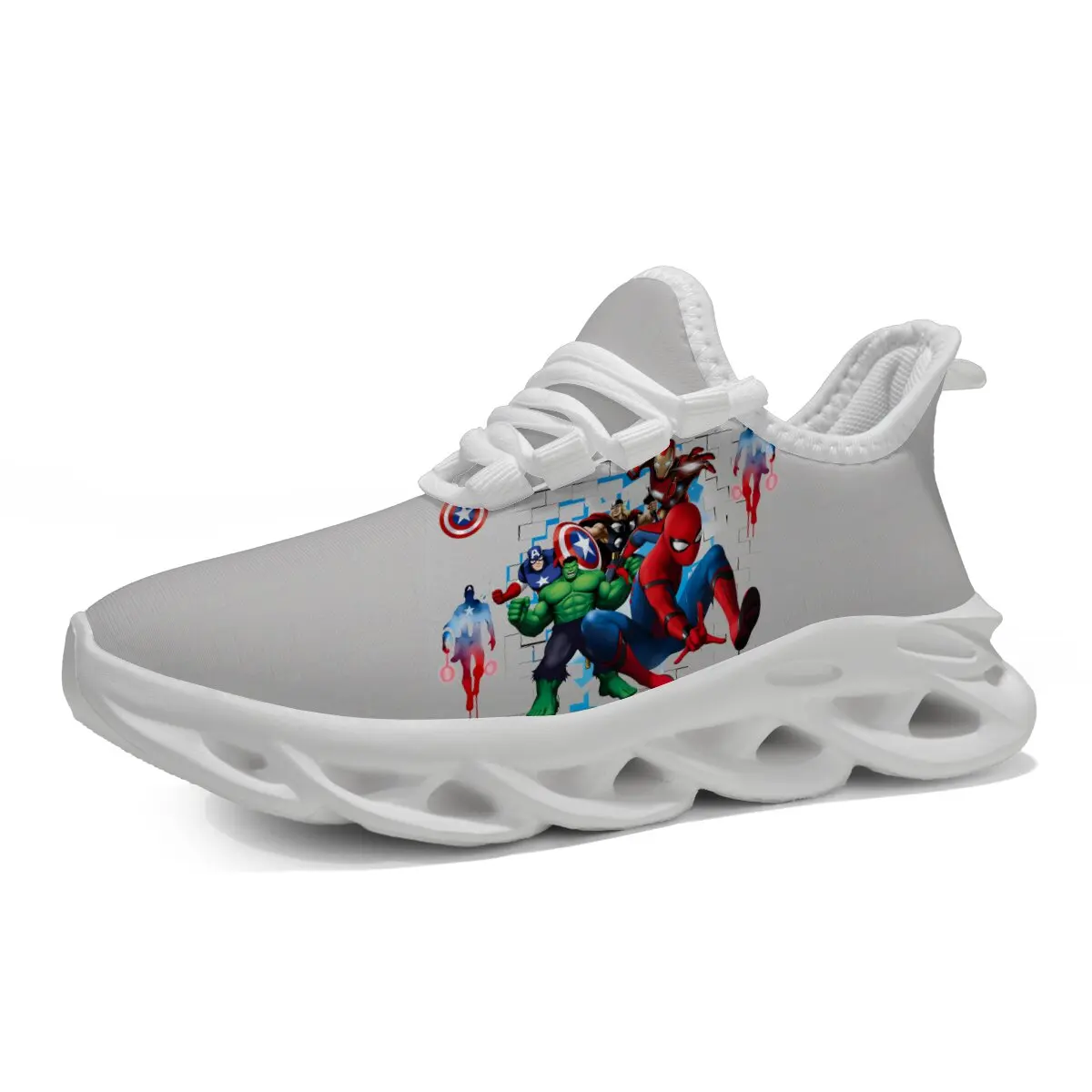 

Детская повседневная обувь на плоской подошве «Холодное сердце» с Эльзой и Анной, белая, фиолетовая, розовая, светлая, на мягкой подошве для бега, модная брендовая обувь