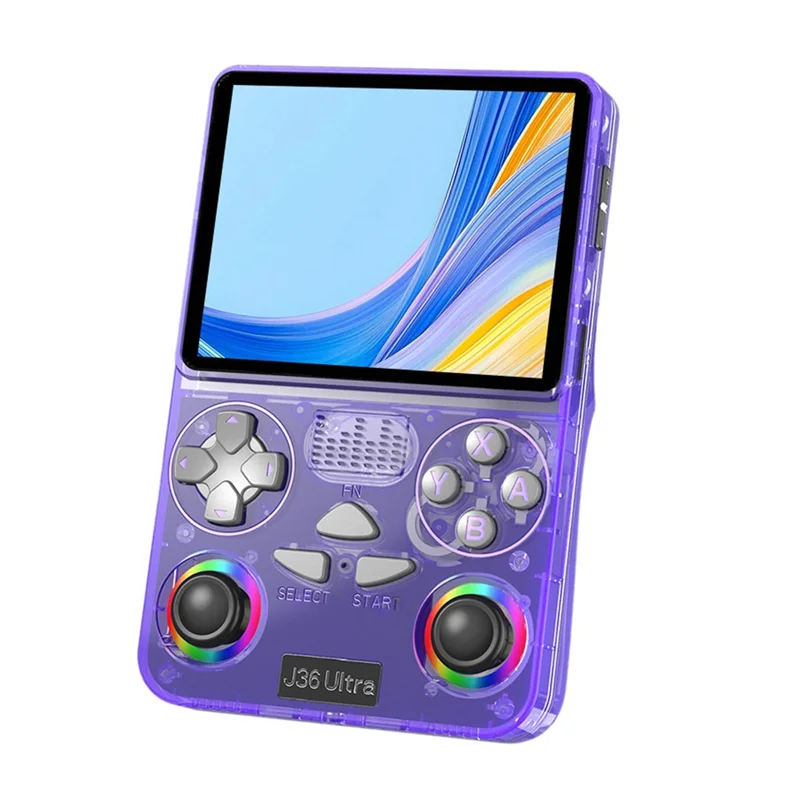 

B04C-J36 Ultra Portable Retro Handheld Game Console 64G Storage 20000 Games 3.5 Inch Screen Video Game Player Supports 20+ Simul