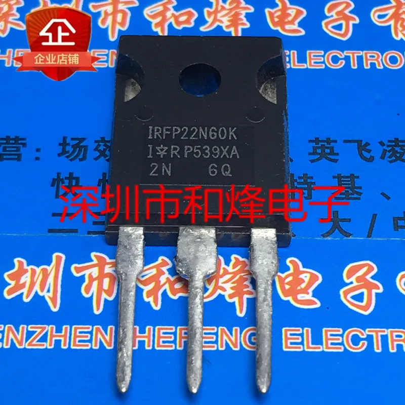 Free shipping    IRFP22N60K  TO-247 600V 22A       20PCS