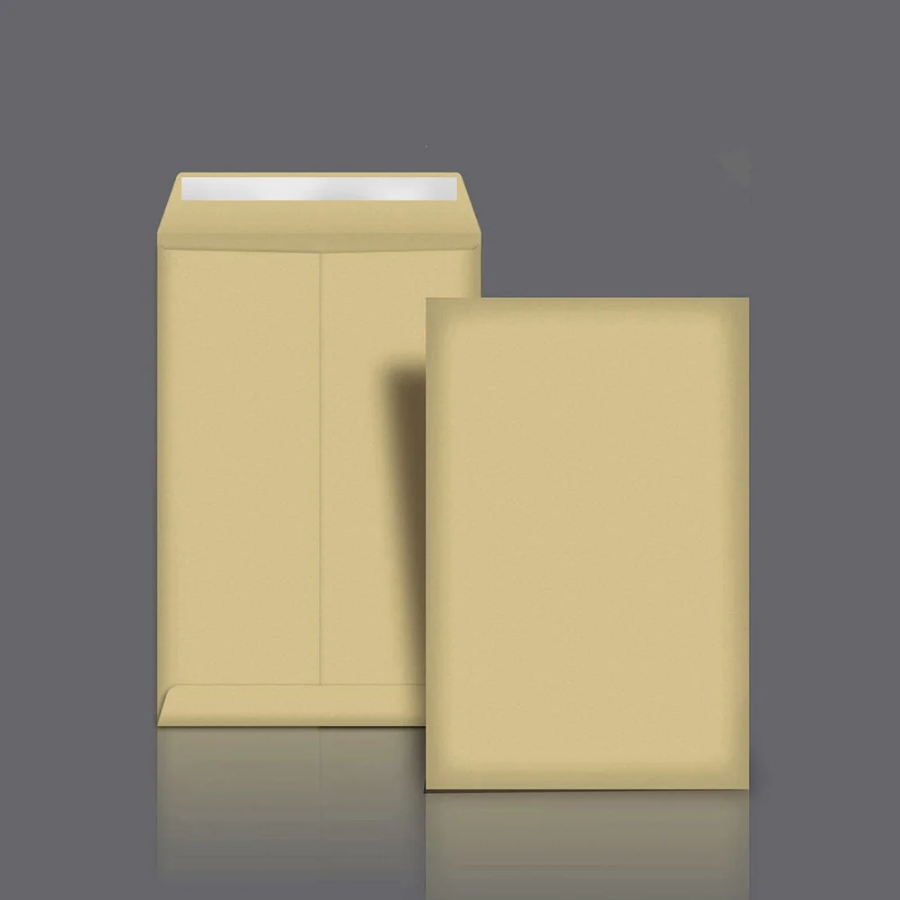 

25Pcs Creative Paper Pockets Thickened C4 Envelopes for Office School Storage Business Cards Gift Tags Mailing Eco-Conscious