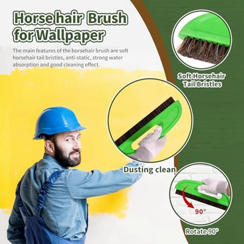 Wallpaper Smoothing Tool Kit Seam Roller For Wallpaper Hanging Contact Paper Vinyl Application Wallpaper Sticking