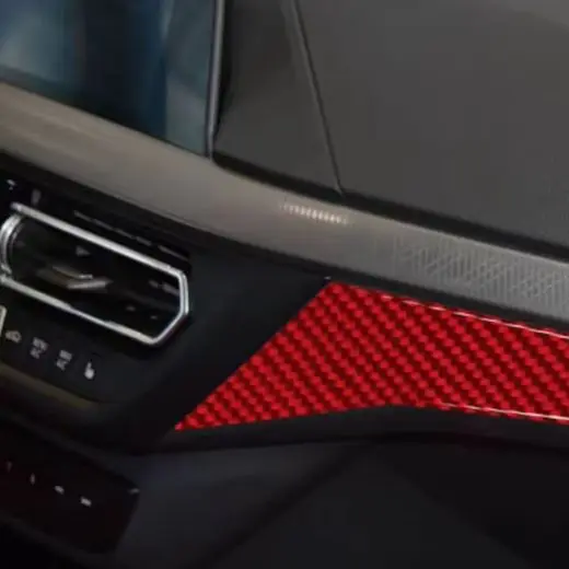 Passenger Side Console Trim Cover Sticker for BMW For F40 F4For 1 For 1/2 Series Models Produced Between 2020 and 2024