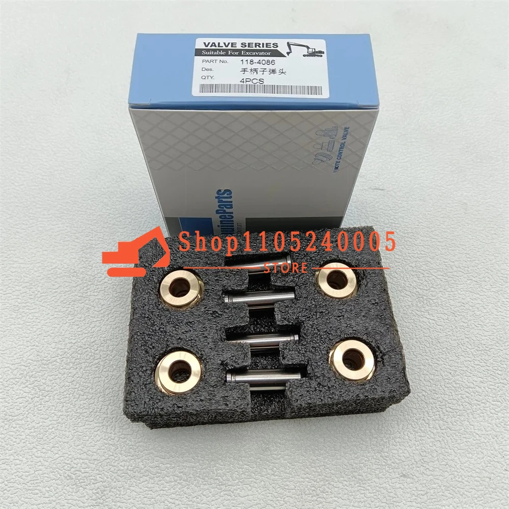4PCS 096-1628  Joystick Pusher 0961628  Pilot Vavle Plug for Excavator E320B E320C E320D
