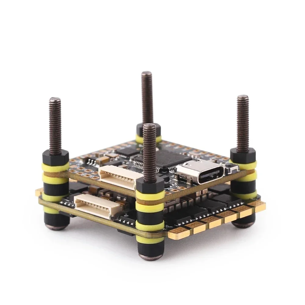 T-MOTOR VELOX F7 V45A Stack MPU6000 F722 Dual BEC Flight Controller BLHELI32 45A 4in1 ESC 3-6S for RC FPV Racing Freestyle Drone