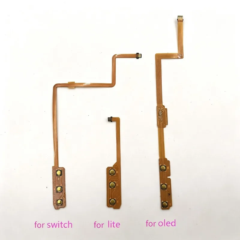 1PCS for Switch2 ON OFF Volume Button Control Mute Power Key Ribbon Flex Cable for Nintendo Switch Lite NS OLED Repair Part
