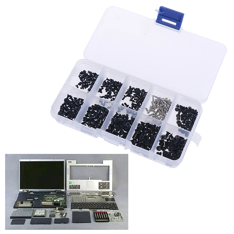 {QTG333} 500-teiliges Laptop-Computer-Schrauben-Set, Universalschraube M2, M2,3 M3