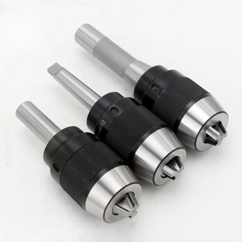 Imagem -02 - Mandril de Broca Automático Auto-aperto Ferramentas do Torno Ferramentas do Torno Keyless Mta Mtb r8 C20 B10 B12 B16 B18 B22