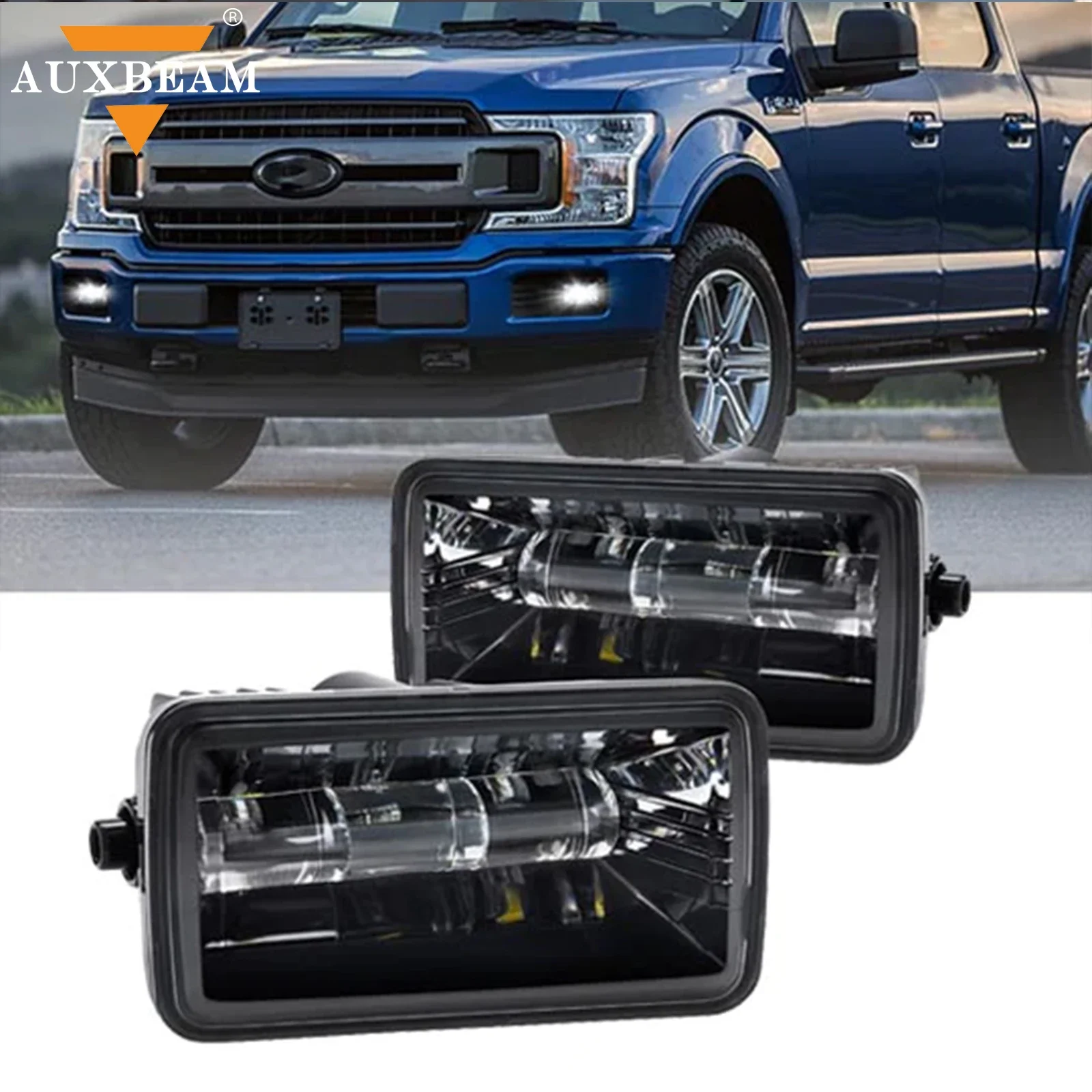 

30W LED Fog Lights for Ford F150 2015-2020 for F250 F350 Super Duty 2017-2018 IP67 Waterproof LED Driving Projector Fog Lamp