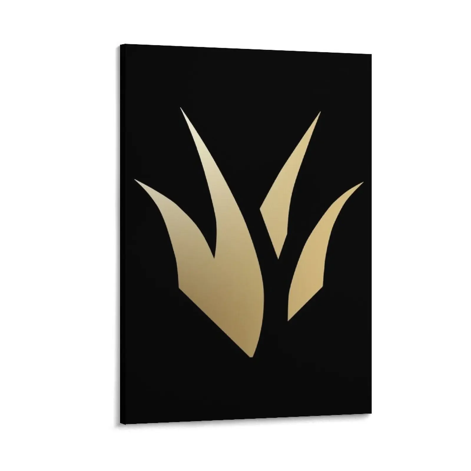 

Jungle Role Icon (Gold) Canvas Painting decorative pictures for the room cute room decor