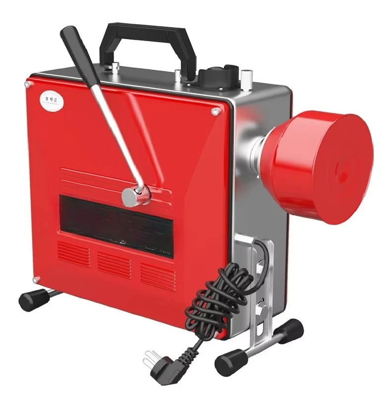 Electric Drain Sewer Drainage Dredge Unblocking Pipeline Cleaning Machine