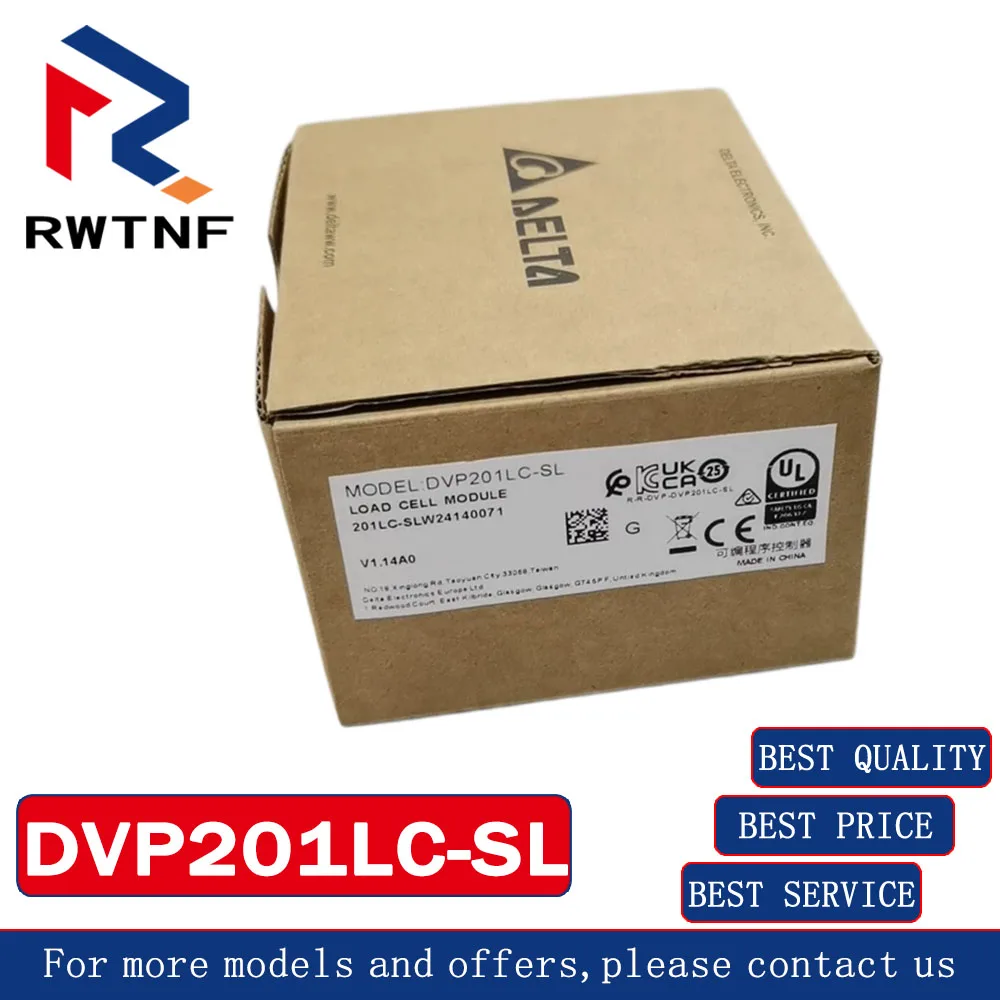 

Новый оригинальный модуль ПЛК DVP201LC-SL серии DVP, аналоговый программируемый логический контроллер Delta, 100% оригинал