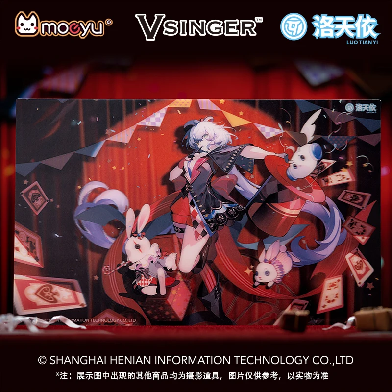 Moeyu V-Singer LUO TIANYI AS YOU CAN SEE Wall Painting Poster Anime Vocaloid 3D Lenticular Print Sticker Picture Home Decor