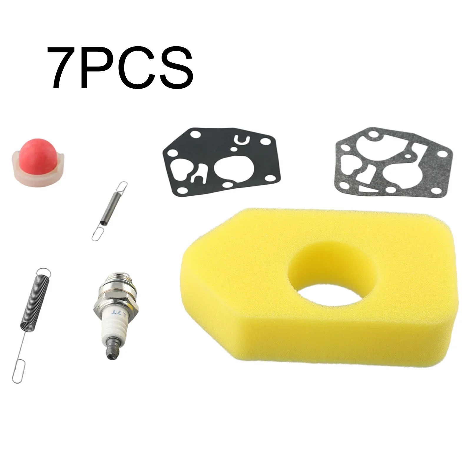 Lâmpada Primer Não Porosa para Briggs e Stratton Molas Carburador Kit de Junta Dia Molas Vermelhas 691859 692211